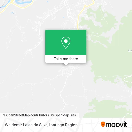 Waldemir Leles da Silva map