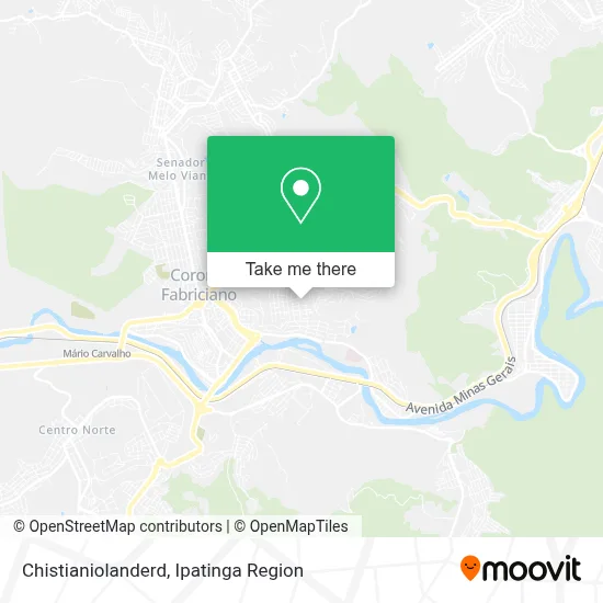 Chistianiolanderd map