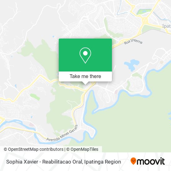 Sophia Xavier - Reabilitacao Oral map