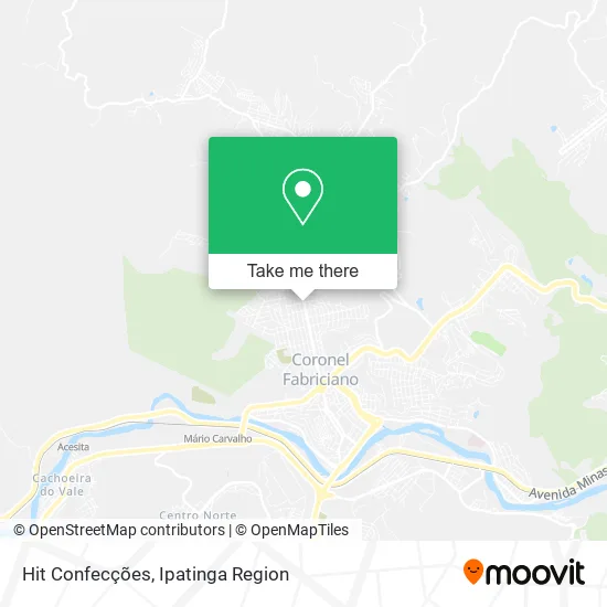 Hit Confecções map