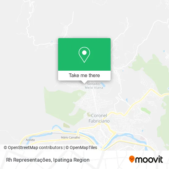 Rh Representações map