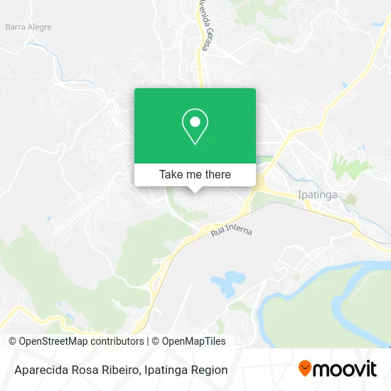 Aparecida Rosa Ribeiro map