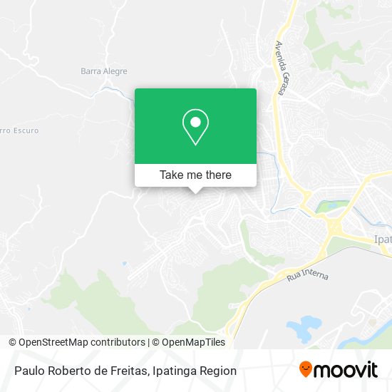 Paulo Roberto de Freitas map