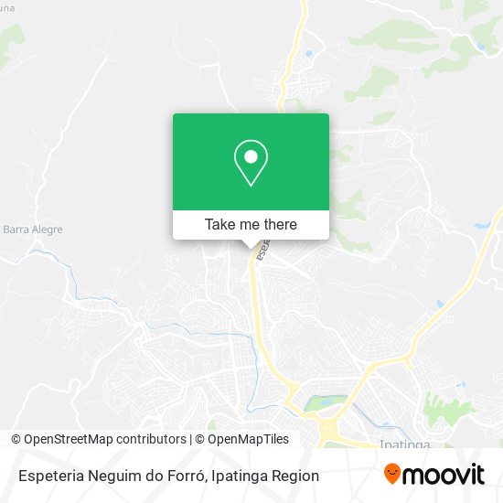 Espeteria Neguim do Forró map