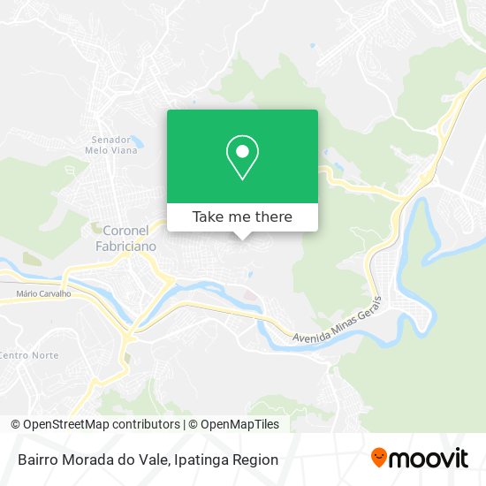 Bairro Morada do Vale map