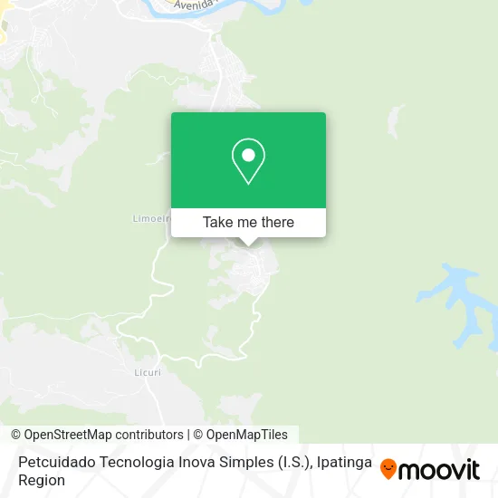 Petcuidado Tecnologia Inova Simples (I.S.) map