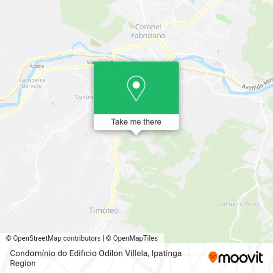 Condomínio do Edificio Odilon Villela map