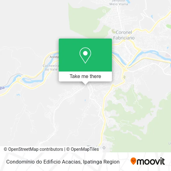 Condomínio do Edificio Acacias map