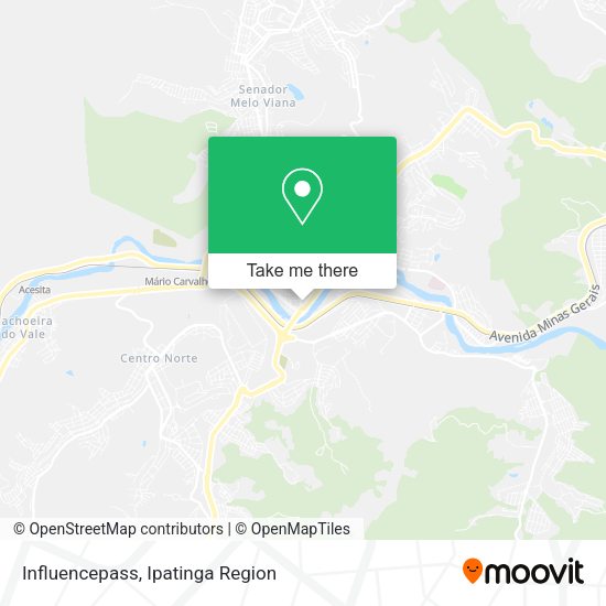 Influencepass map
