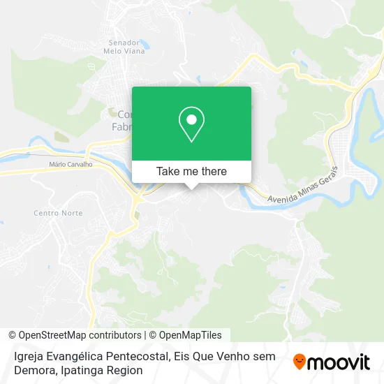 Igreja Evangélica Pentecostal, Eis Que Venho sem Demora map