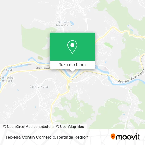 Teixeira Contin Comércio map