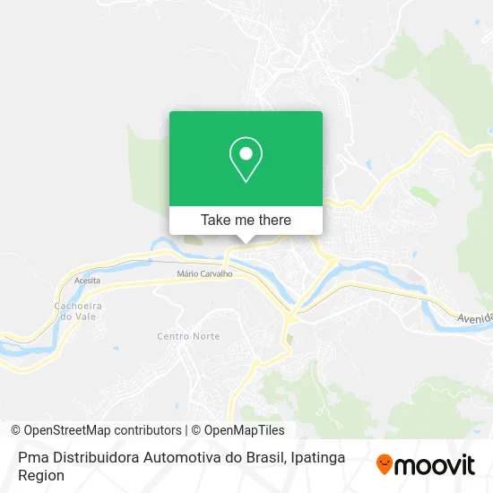 Pma Distribuidora Automotiva do Brasil map
