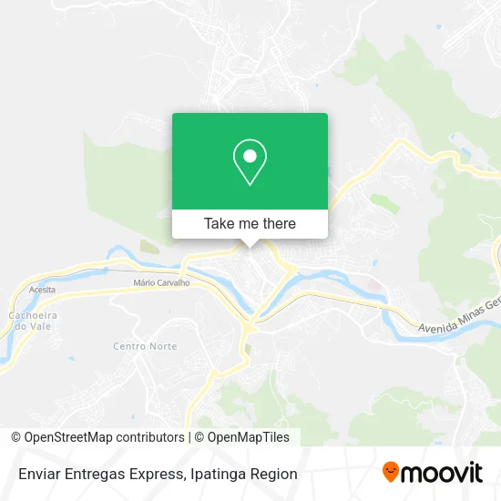 Enviar Entregas Express map
