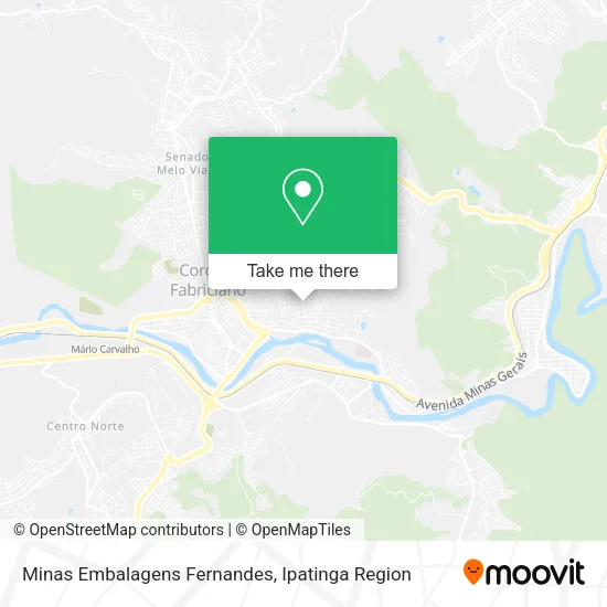 Minas Embalagens Fernandes map