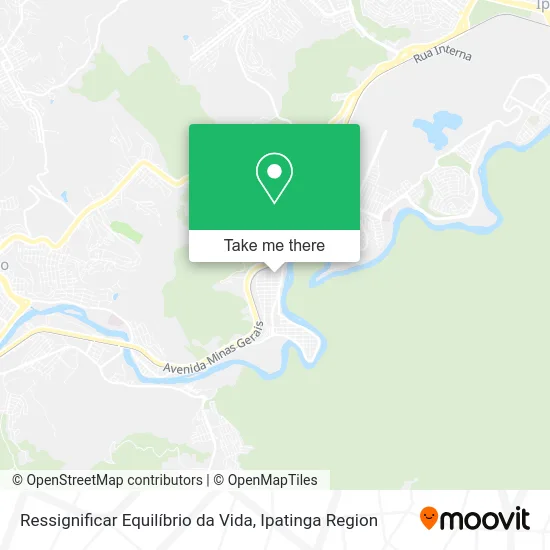 Ressignificar Equilíbrio da Vida map