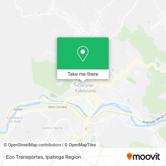 Eco Transportes map