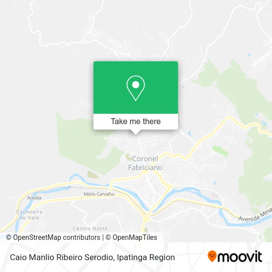 Caio Manlio Ribeiro Serodio map