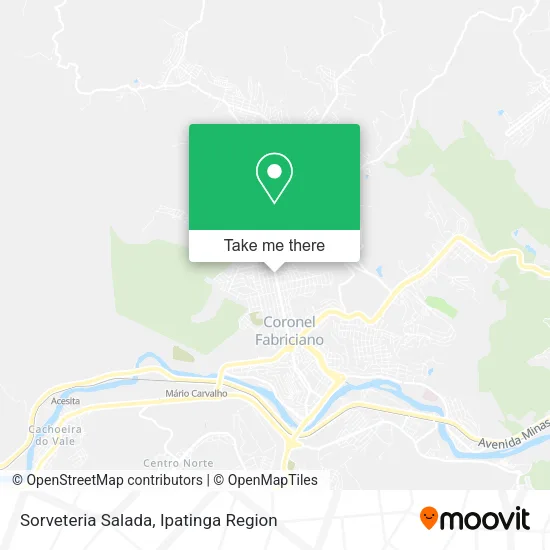 Sorveteria Salada map