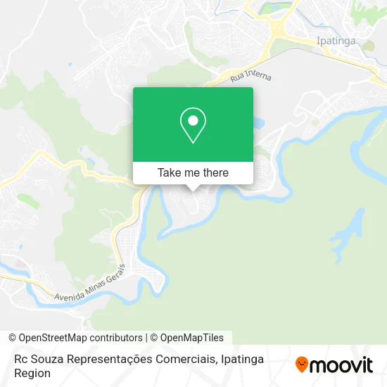 Rc Souza Representações Comerciais map