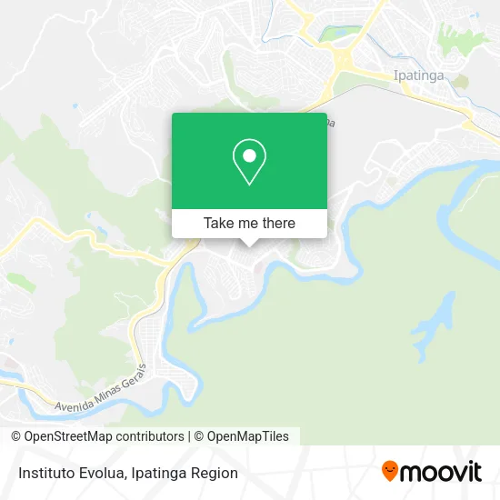 Instituto Evolua map