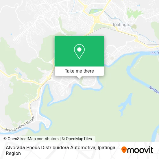Alvorada Pneus Distribuidora Automotiva map