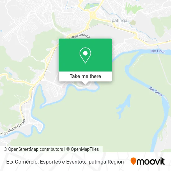 Etx Comércio, Esportes e Eventos map