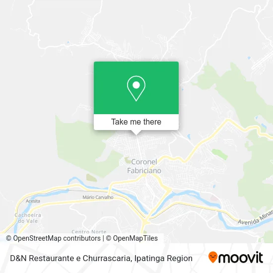 D&N Restaurante e Churrascaria map