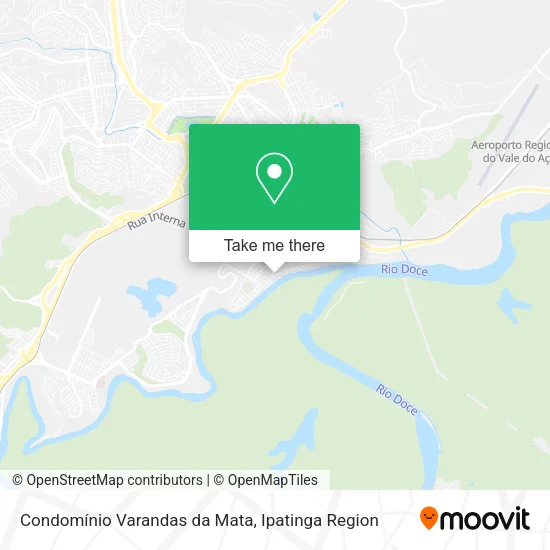 Condomínio Varandas da Mata map