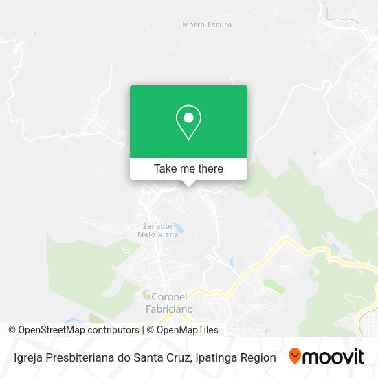 Igreja Presbiteriana do Santa Cruz map