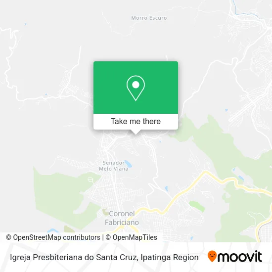 Igreja Presbiteriana do Santa Cruz map