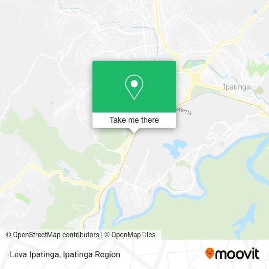 Leva Ipatinga map