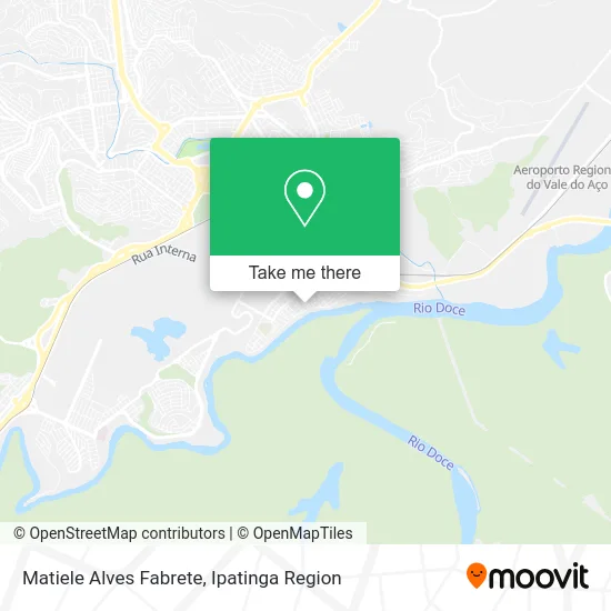 Matiele Alves Fabrete map