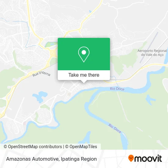 Amazonas Automotive map