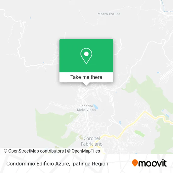 Condomínio Edificio Azure map
