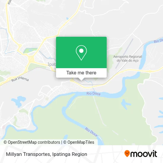 Millyan Transportes map