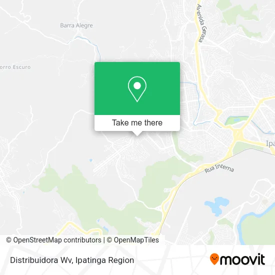 Distribuidora Wv map