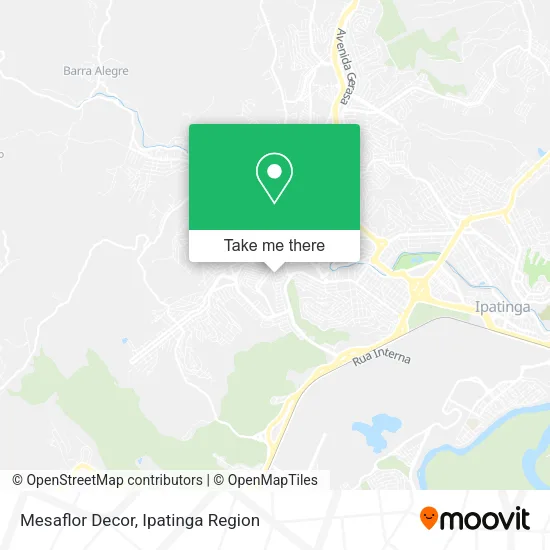 Mesaflor Decor map