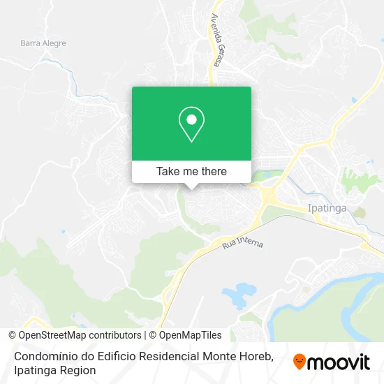 Condomínio do Edificio Residencial Monte Horeb map