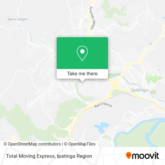 Total Moving Express map