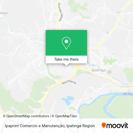 Ipaprint Comercio e Manutenção map