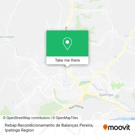 Rebap Recondicionamento de Balanças Pereira map