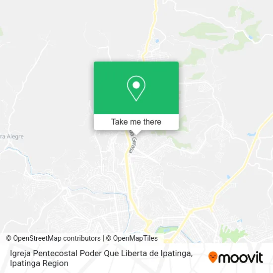 Igreja Pentecostal Poder Que Liberta de Ipatinga map