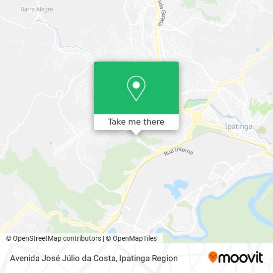 Mapa Avenida José Júlio da Costa