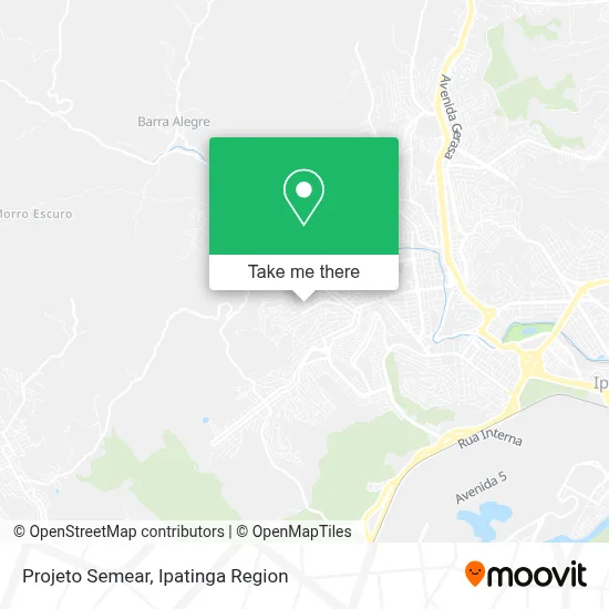 Projeto Semear map