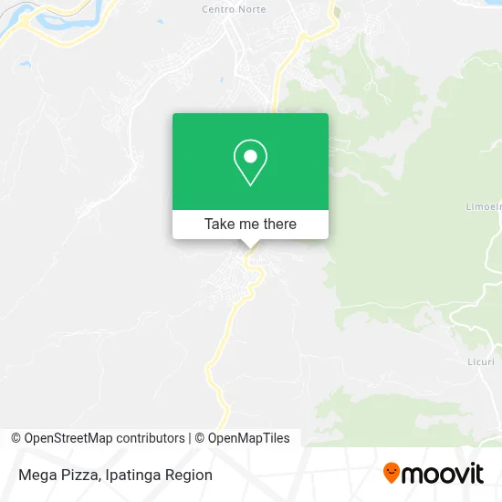 Mega Pizza map