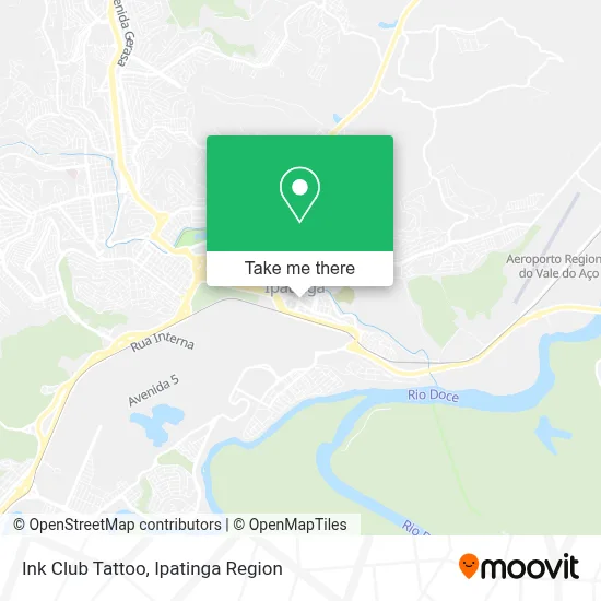 Ink Club Tattoo map
