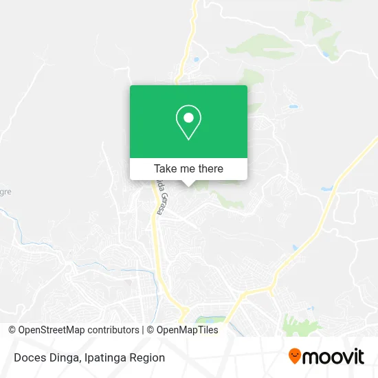 Doces Dinga map