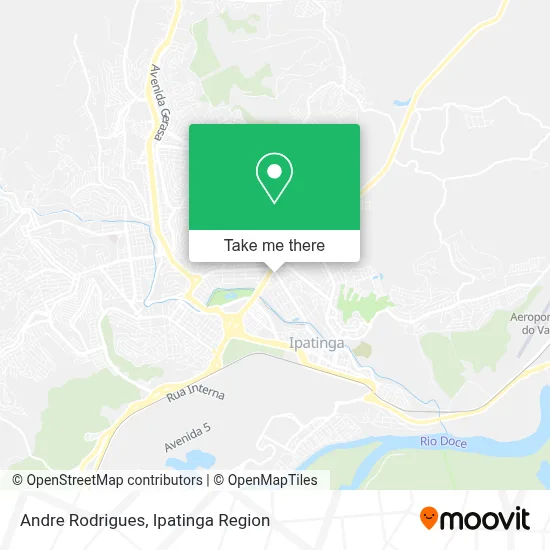 Andre Rodrigues map