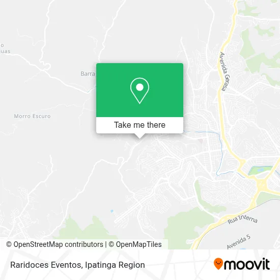 Raridoces Eventos map