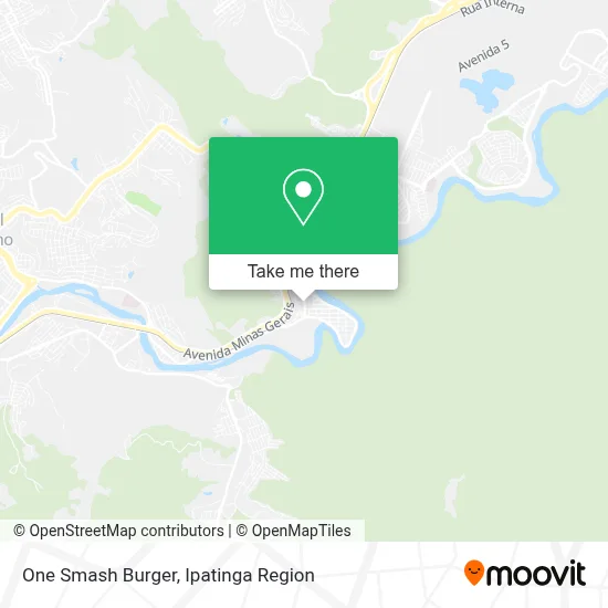 One Smash Burger map